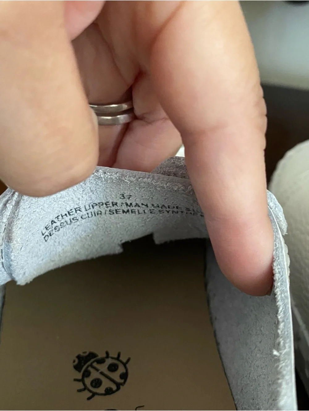Yokono Flow 004 White Leather Sneaker 6.5 (37) Made In Spain NEW - Picture 7 of 7
